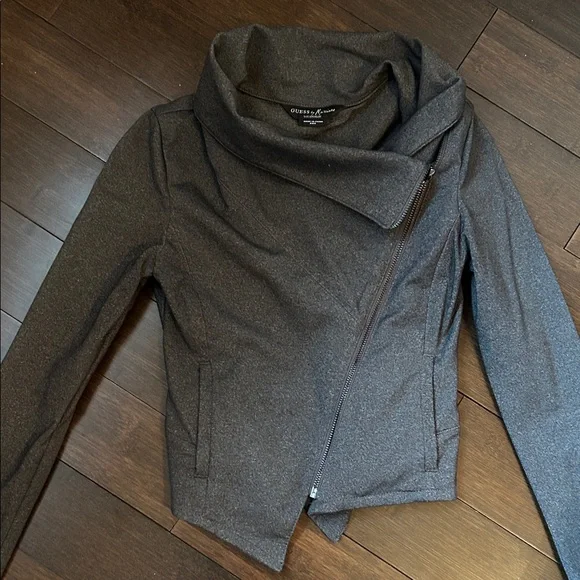 Guess by Marciano Charcoal Asymmetrical Jacket - Picture 1 of 3